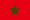 Flag from Morocco