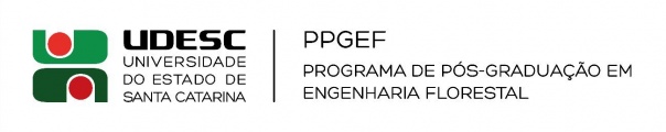 Logo de Programa de Pós-Graduação em Engenharia Florestal - UDESC