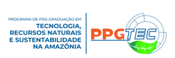 Logo de Programa de Pós-Graduação em Tecnologia, Recursos Naturais e Sustentabilidade na Amazônia (PPGTEC)